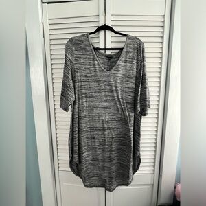 Torrid Half Sleeve Gray Sweater Size 4